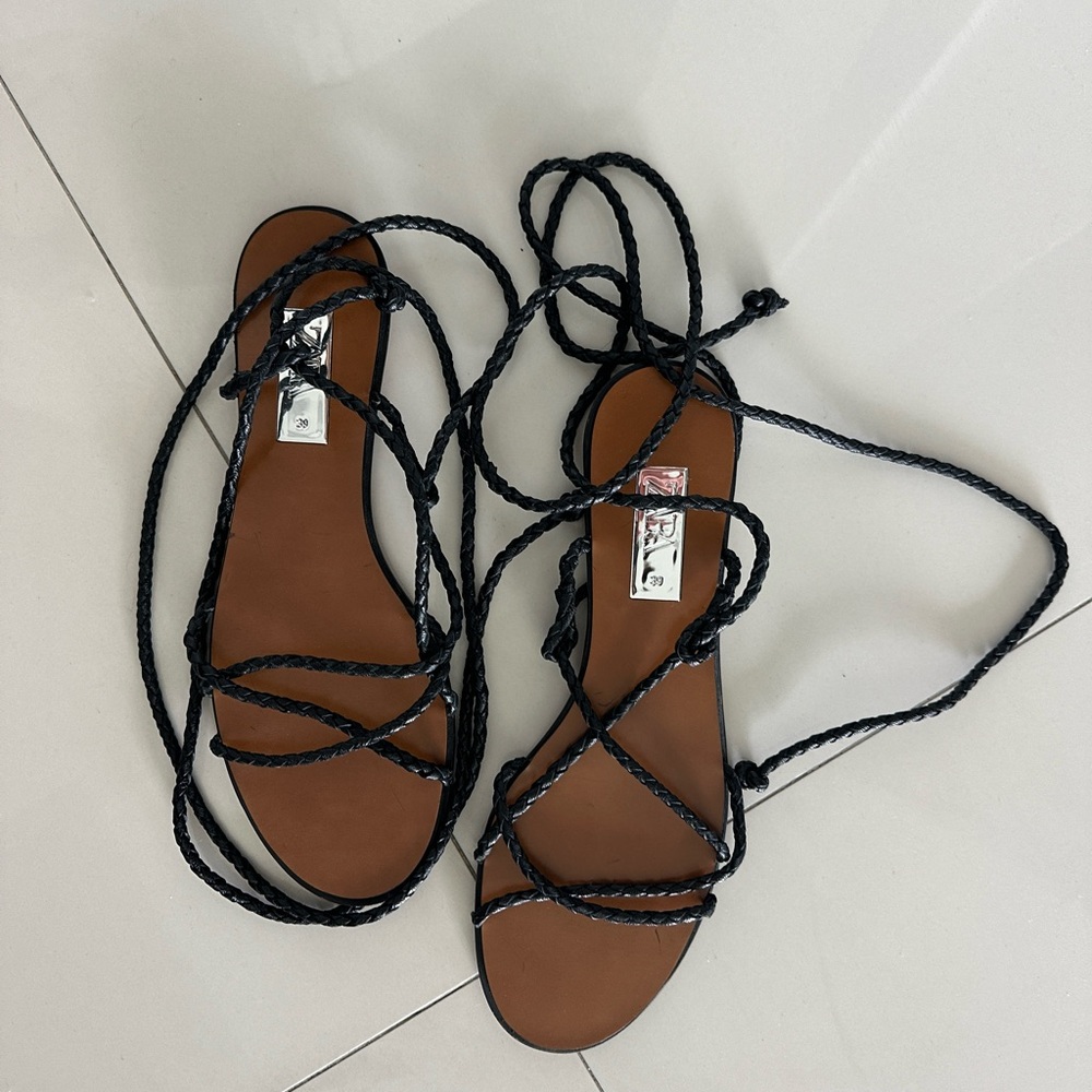 Roman Zara Sandals - Black 8/39